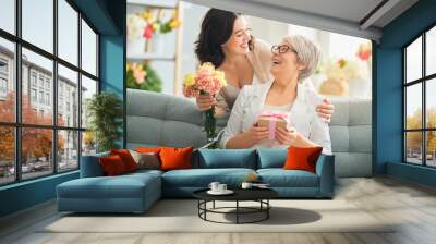 Happy mother's day Wall mural