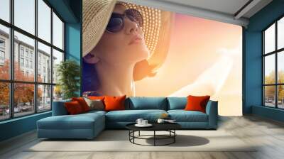 happy summer Wall mural