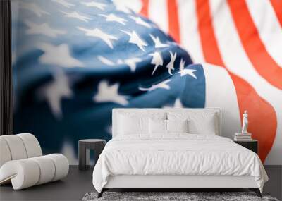 the USA celebrate 4th of July. Wall mural