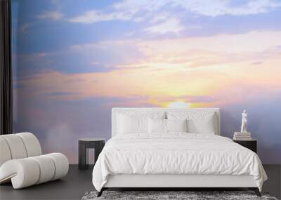 abstract light sea summer background Wall mural