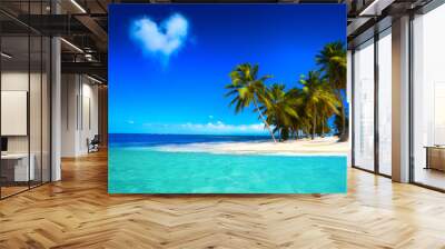 art beautifu seaside view background Wall mural