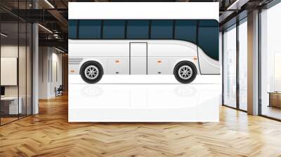 big tour bus vector illustration Wall mural