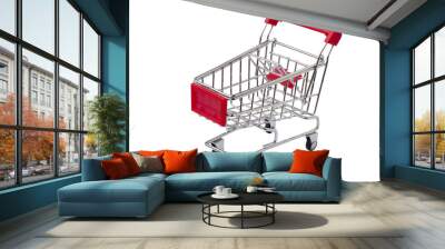 shopping cart Wall mural