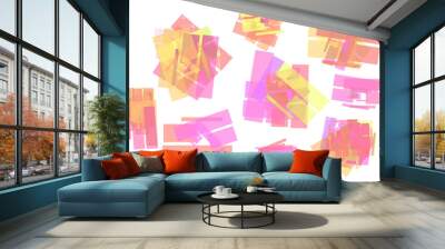 Geometric material that feels light Wall mural