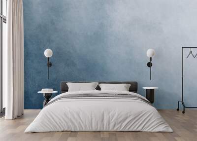 Grey blue concrete texture wall for grunge background. Wall mural