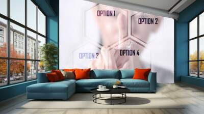 Options Wall mural