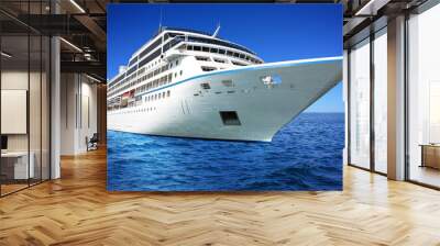 huge luxury cruise ship Wall mural