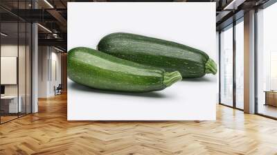 Fresh vegetables. Still lifes. Two green squash. Wall mural