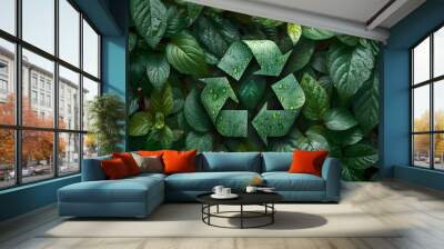 ESG concept, Environmental Social and Governance, new global sustainability strategy for every corporates in a modern growth business. Wall mural