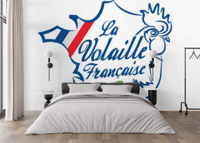 la volaille française Wall mural