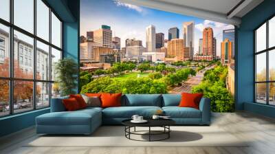 Houston, Texas, USA Skyline Wall mural