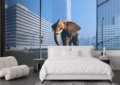 Elephant Wall mural