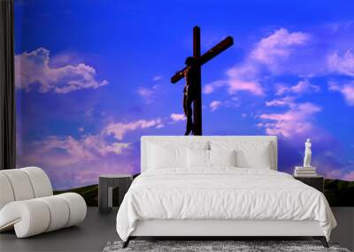 The Christ Wall mural