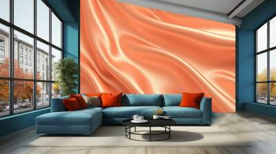 abstract background luxury cloth or liquid wave Wall mural