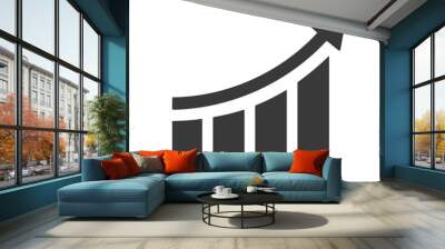 chart icon Wall mural