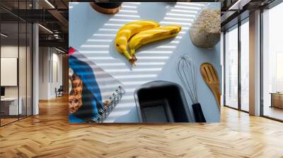 daylit kitchen tableau with a banana as the focal point Wall mural