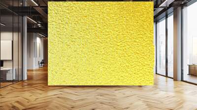 Gold foil paper texture background. Wall mural