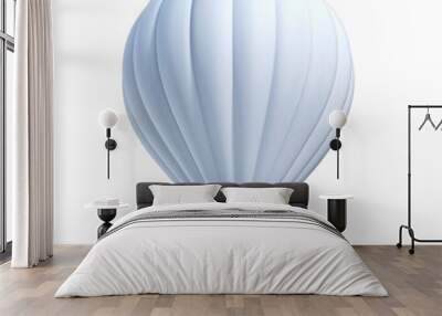 white air balloon 3d illustration Wall mural