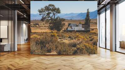 Abandon Desert farm landscape  Wall mural