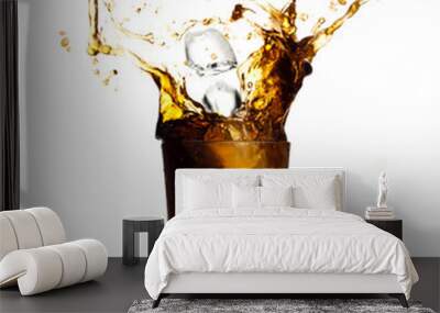 beverage splash Wall mural