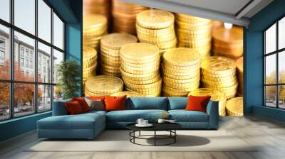 euro cent coin Wall mural