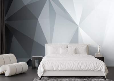 Abstract Trendy Polygon Shape Background for Design Layout Wall mural