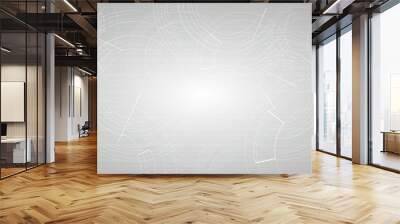 abstract futuristic grey circle line technology business backgro Wall mural