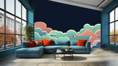 Leveraging cloud technology to drive digital transformation in todays competitive landscape Wall mural