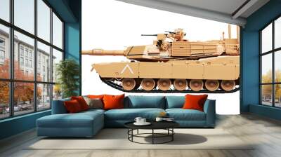 abrams m1a1 main battle tank Wall mural