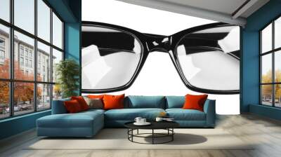 glasses Wall mural