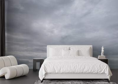 Beautiful cloudy, stormy sky Wall mural