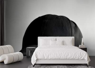 Modern Black Cap on Pure White Background

 Wall mural