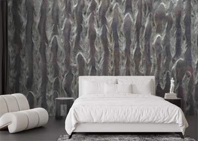 metal glass vertical silver decorative texture background Wall mural