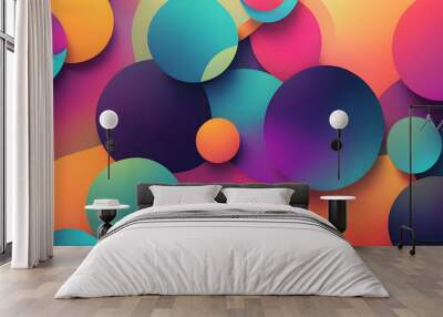 Geometric Graphics Background Wall mural