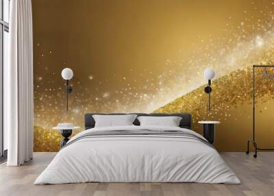 Gold concept image Wall mural