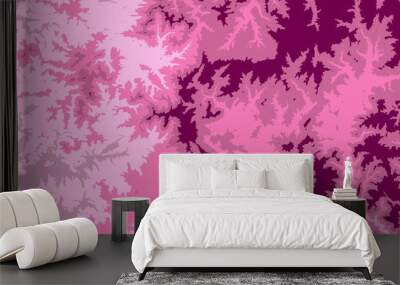 Dark Pink Abstract Background Wall mural