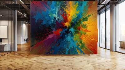 abstract background Wall mural