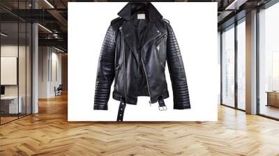 Leather jacket Wall mural