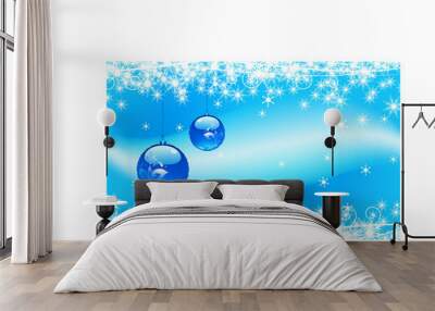 winter background Wall mural