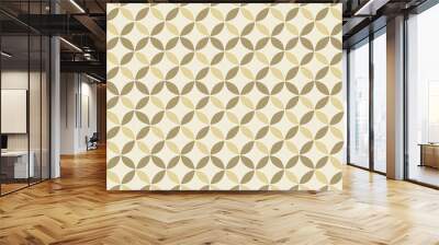 Seamless brown background pattern for design Wall mural