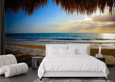 Beach view Wall mural