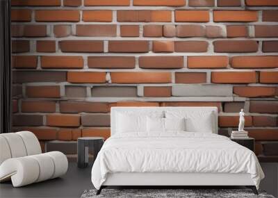 Banner. Brick wall texture. Background for photographs. Wall mural