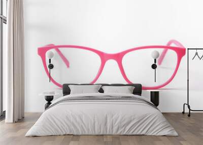 Child's plastic frame for glasses. Wall mural