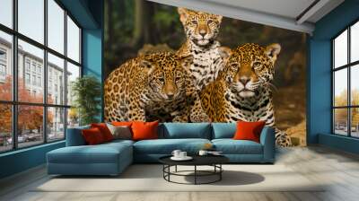 Jaguar Family Wall mural