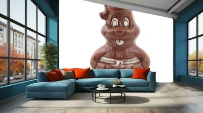 chocolate rabbit Wall mural