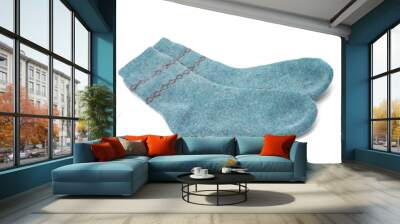 warm socks Wall mural