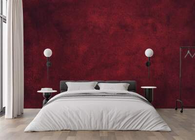 Watercolor dark red texture background hand painted. Watercolour deep maroon color backdrop.  Wall mural