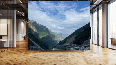 landscape in the mountains Wall mural