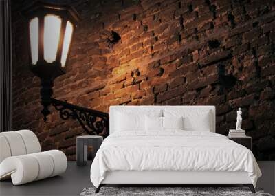 old lantern Wall mural