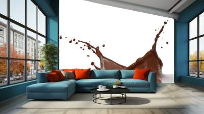 chocolate splash Wall mural